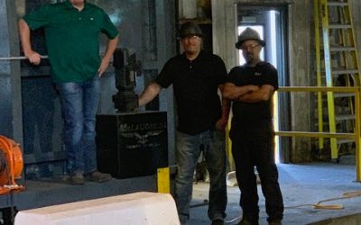 Car bottom Furnace Installed in the US Southeast