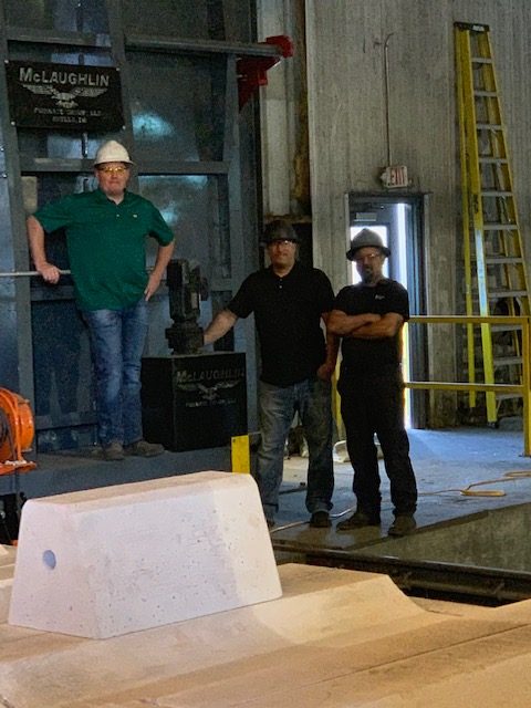 Car bottom Furnace Installed in the US Southeast