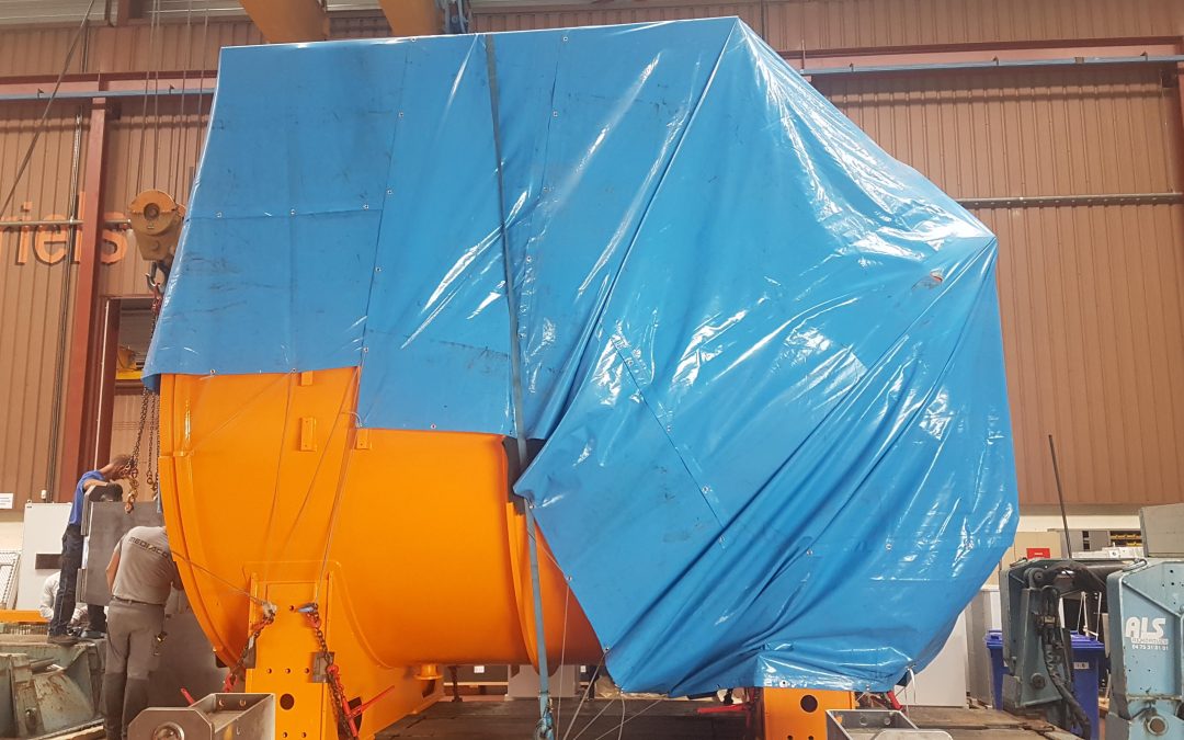 BMI Building Large Vacuum Furnace for China