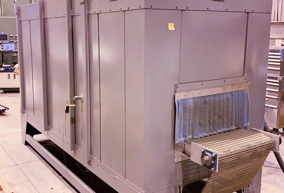 Wisconsin Oven Ships Conveyor Oven for Stress Relieving Automotive Parts