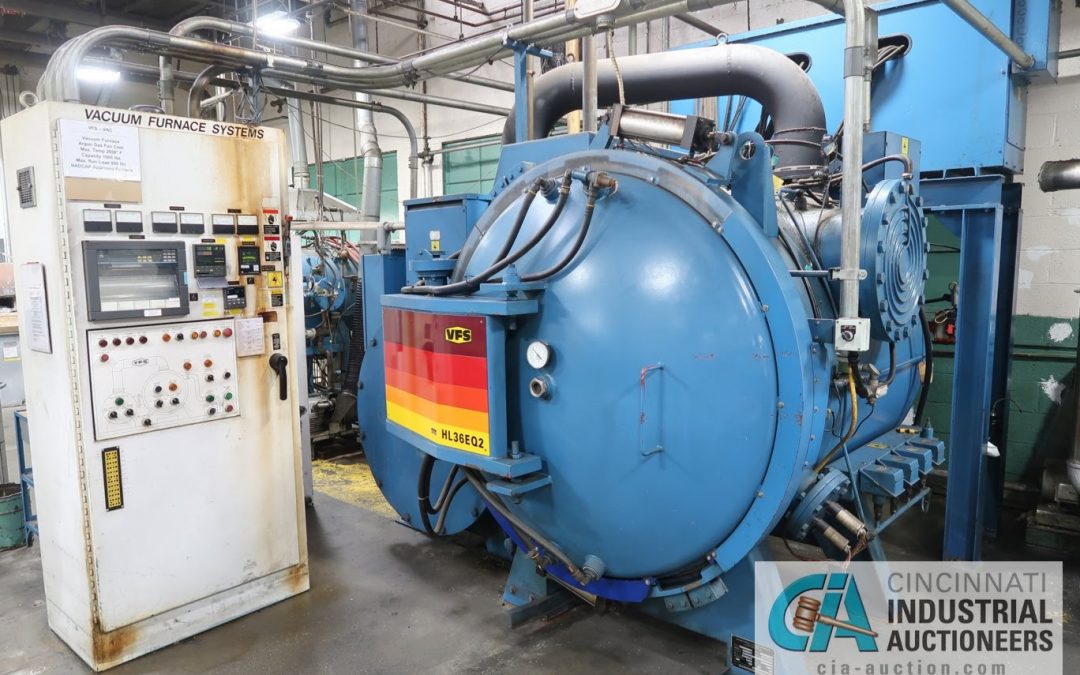 Captive Heat Treater John Hassal Inc., Closes-Equipment to be Auctioned