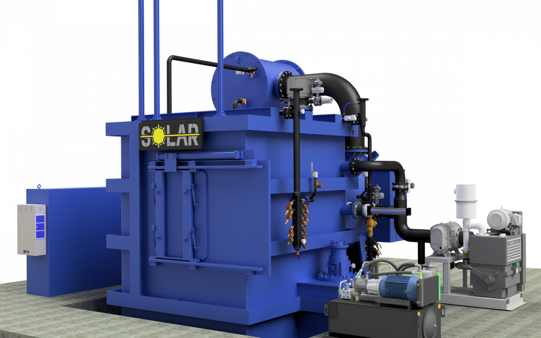 Solar Manufacturing Builds Its First Vacuum Oil Quench Furnace