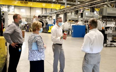 Congressman Fitzpatrick Visits Solar Manufacturing