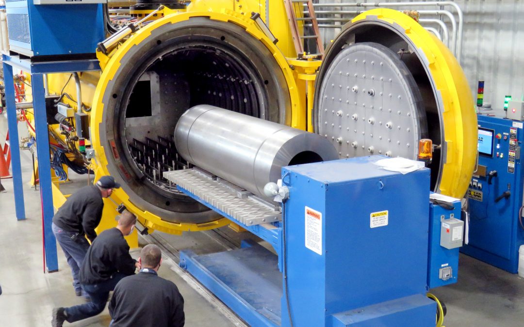 Solar Atmospheres Successfully Vacuum Hardens Large H13 Liner