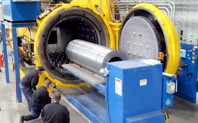 Solar Atmospheres Successfully Vacuum Hardens Large H13 Liner