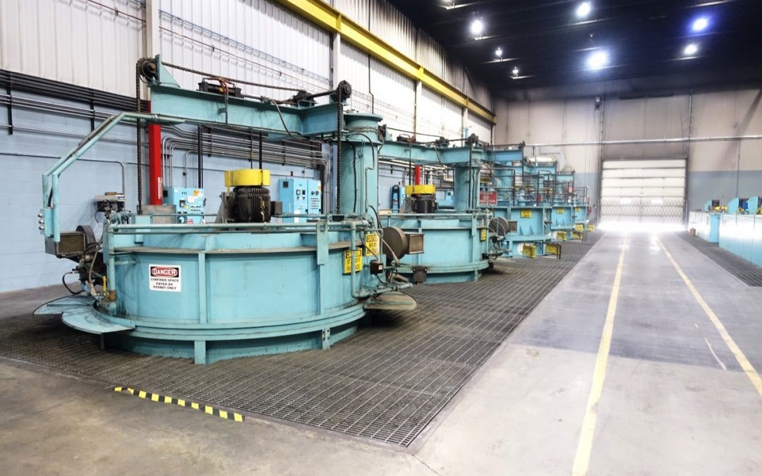 Merit Gear, Antigo, Wisconsin, Closed-Heat Treating Furnaces to be Auctioned Off
