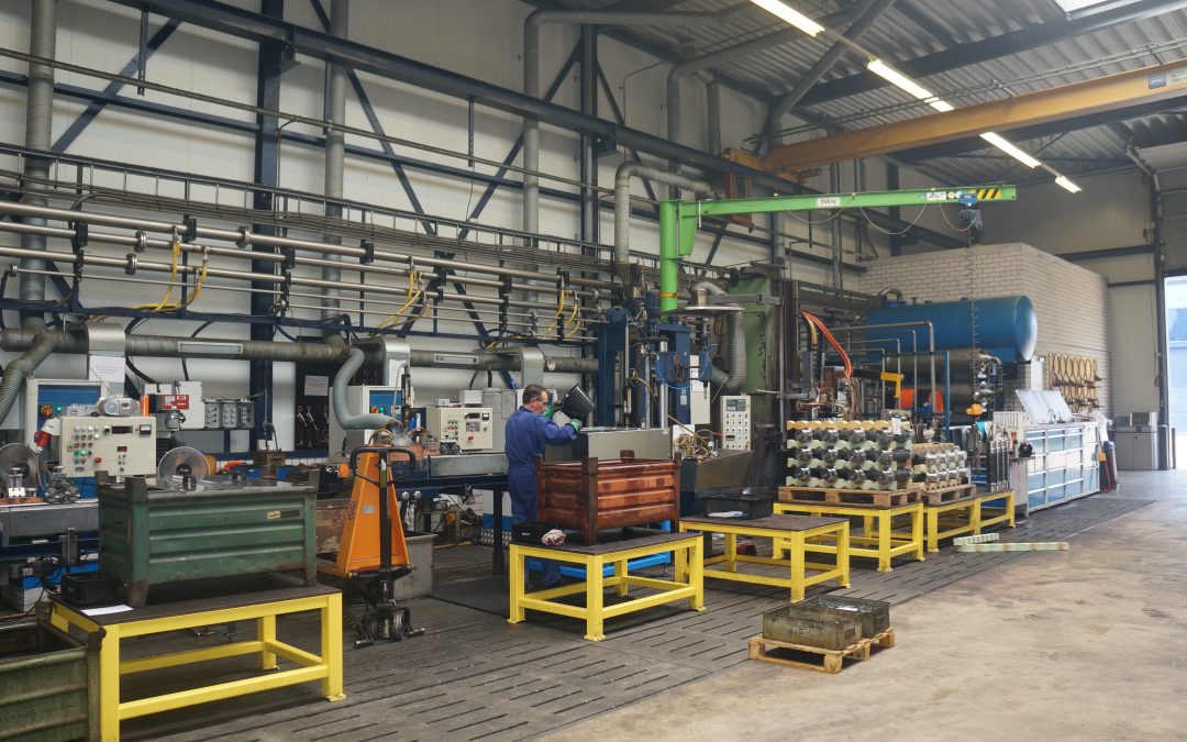 Sabo Boxtel Induction Hardens Largest Cable Sheave in Their History