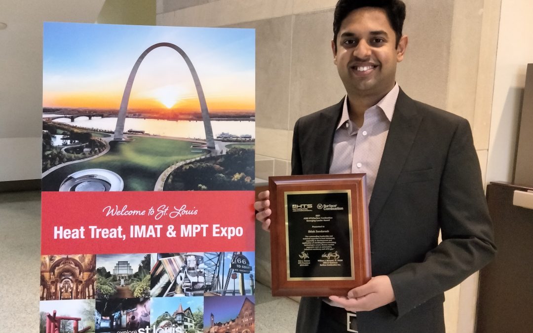 The Monty’s 40 Most Influential People in The North American Heat Treating Industry 2021-Mr. Shlok Sundaresh