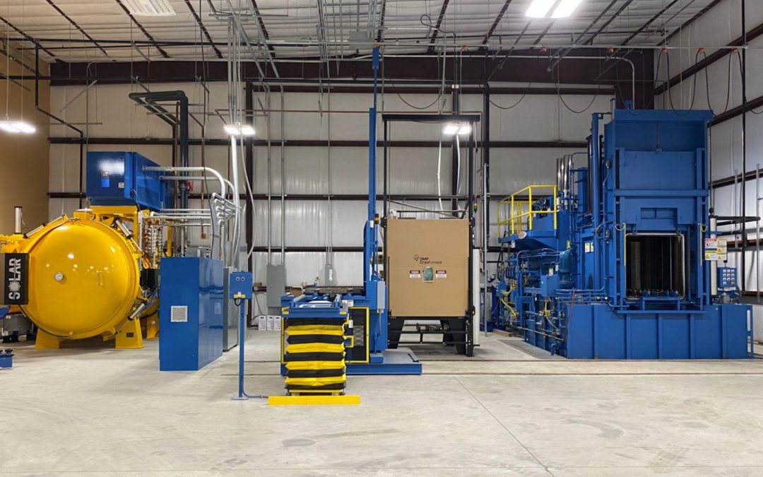 Texas Gear Manufacturer Installing Vacuum & Atmosphere Heat Treat Department