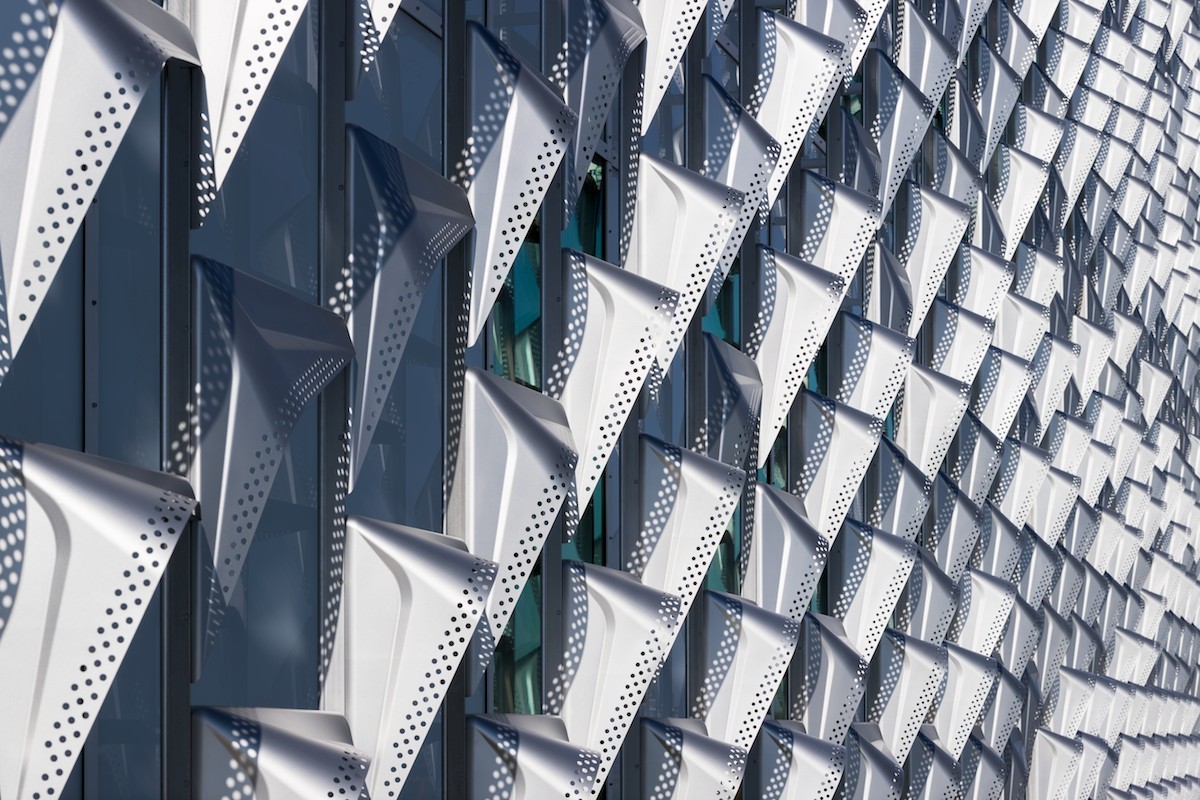 Leading heat treatment specialist Bodycote provides solutions for the world’s first hydroformed architectural stainless-steel façade screen