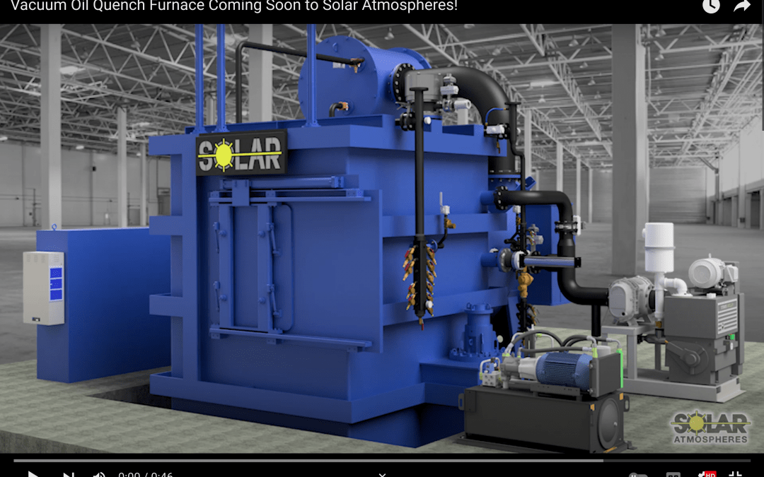 Solar Atmospheres of Western PA Installs Vacuum Oil Quench Furnace – Full Video