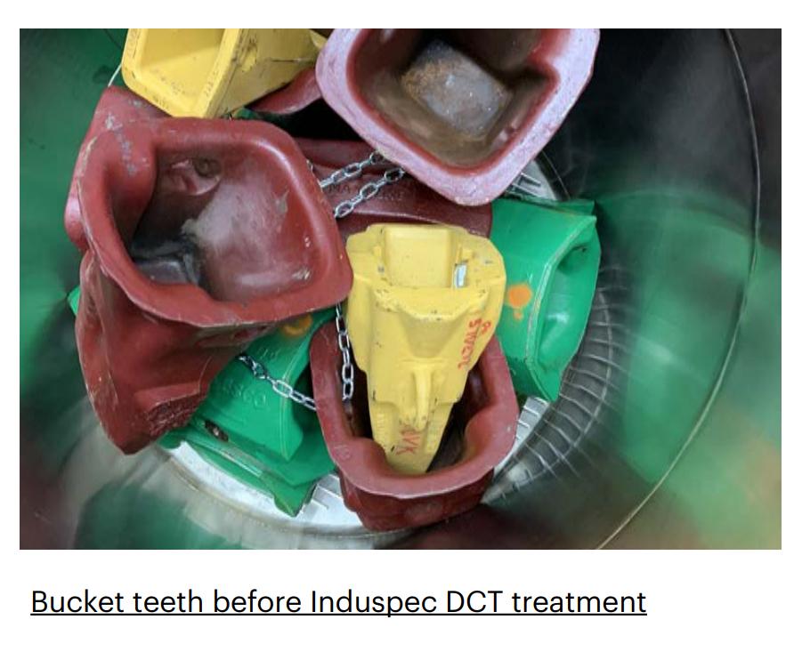 Deep Cryogenic Treatment of Large Bucket Teeth