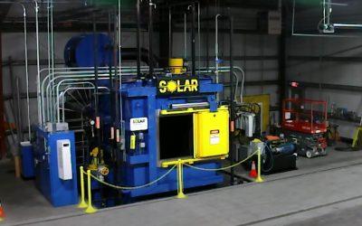 Solar Vacuum Oil Quench Furnace Nearing Inaugural Run