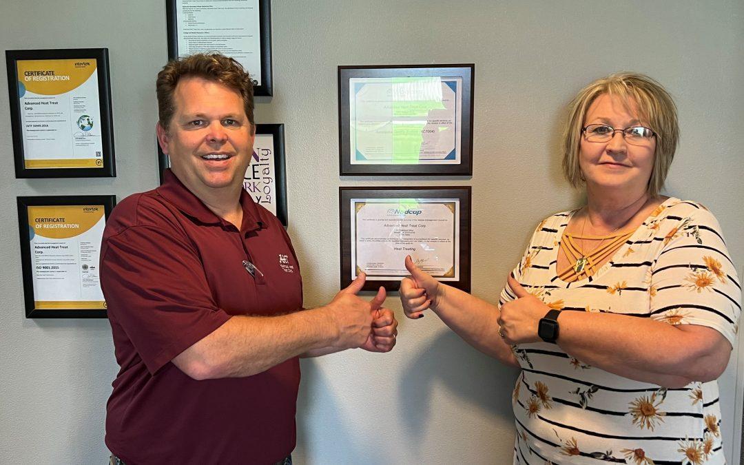 Advanced Heat Treat Corp. Retains Nadcap® Merit Status for Heat Treatment & Adds New AMS Specifications