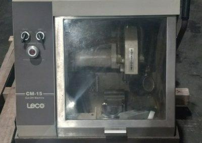 Item#L61 Leco CM-15 Cut-Off Machine w/ Enclosure 831-400-230
