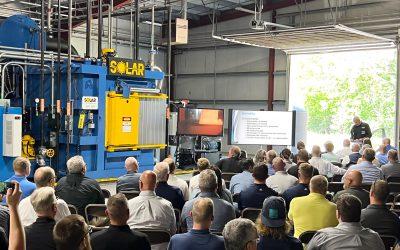Solar Atmospheres Open House Shows Off New Vacuum Oil Quench Furnace
