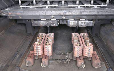 Automatic Disconnect Switch Added to Car Bottom Vacuum Furnace Caption: Load car entering switch