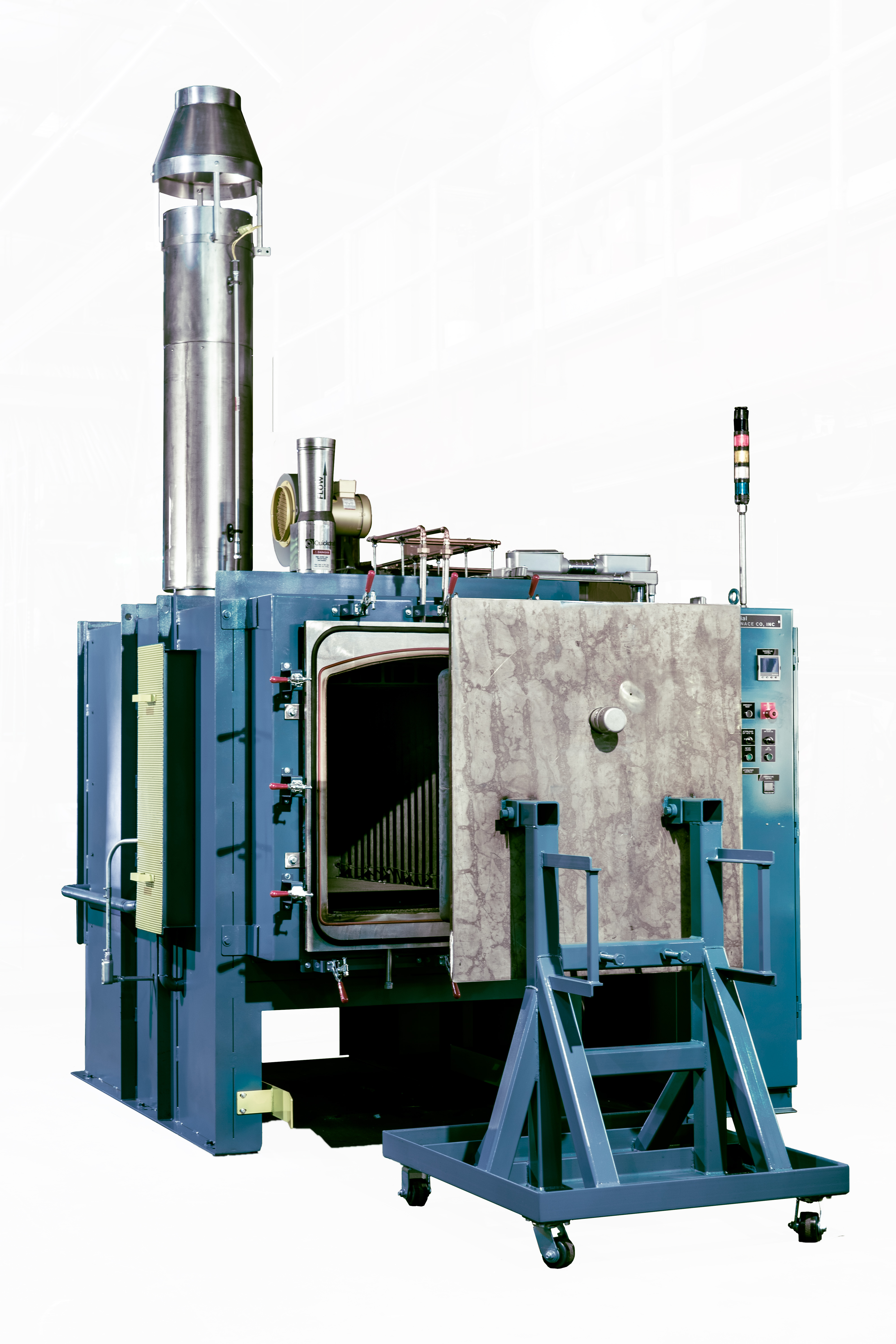 L&L Ships An Atmosphere-Controlled Retort Burn-Off Furnace