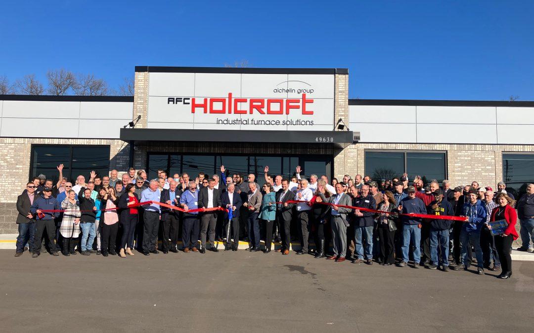 Ribbon Cutting Ceremony at AFC-Holcroft’s Reopening