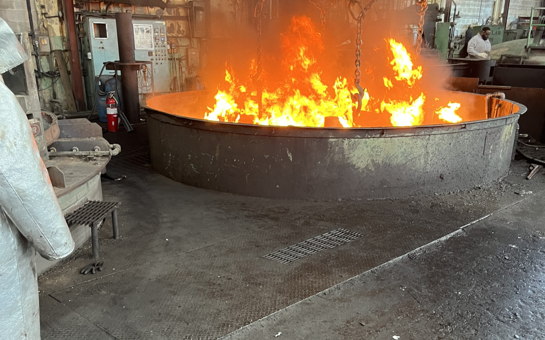 Carburizing of Large Gears