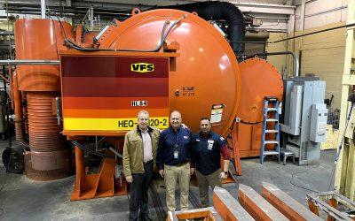 Top 50 Commercial Heat Treater Accepts Delivery of Vacuum Furnace