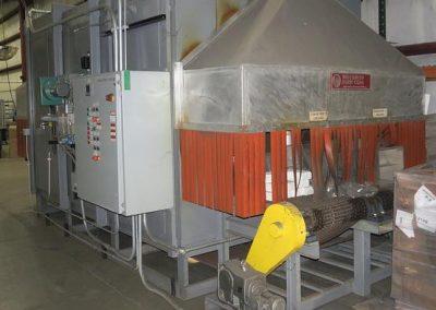 Item# O411 Wisconsin Oven 2 Lane Conveyor Oven, Natural Gas Fired, 650°F