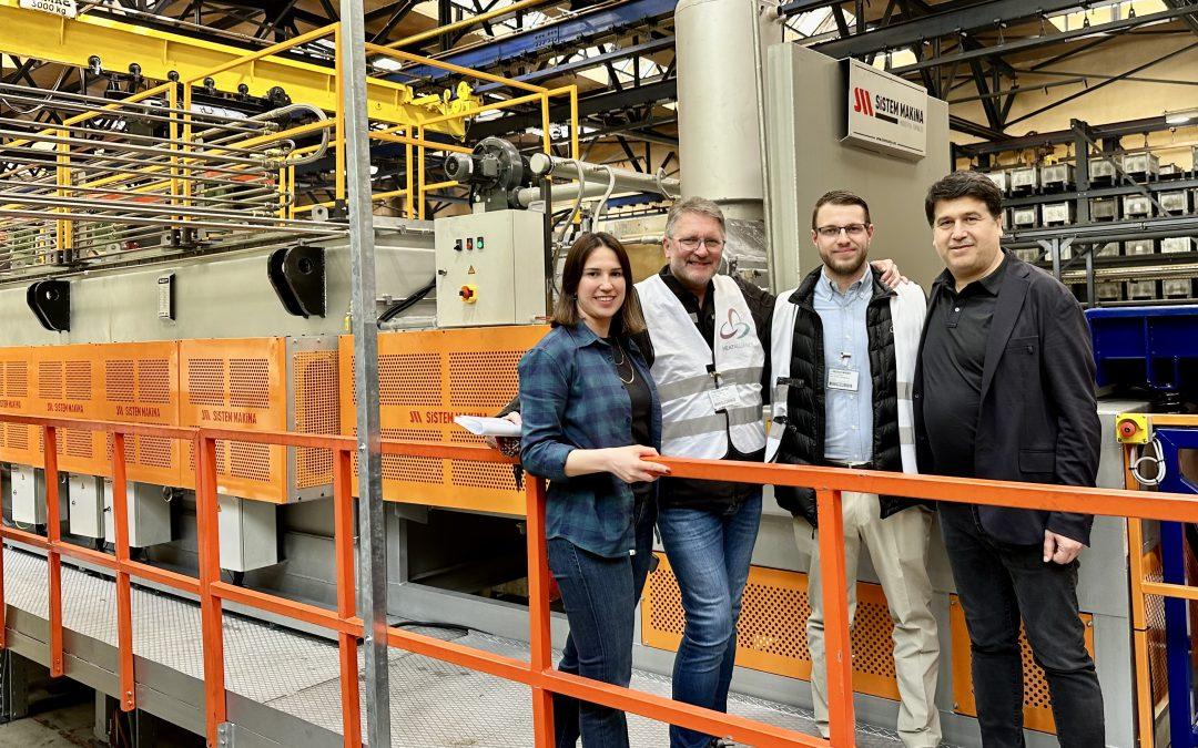 German Fastener Manufacturer Adds Mesh Belt Furnace Line