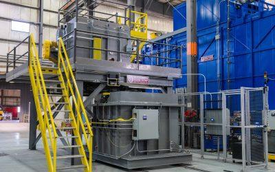 Aluminum Drop Bottom Oven to the Aerospace Industry