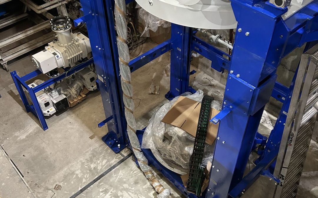 Spanish Manufacturer Installs Bottom Load Vacuum Furnace