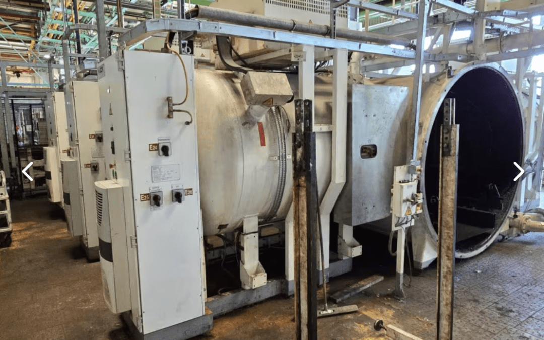 Gear Manufacturer Auctioning Vacuum Carburizing Furnaces
