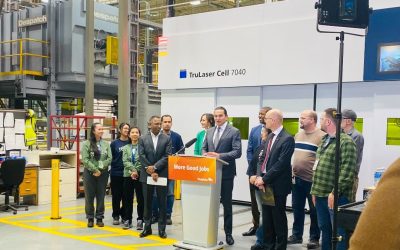 Aerospace Company Adds Drop Bottom Oven