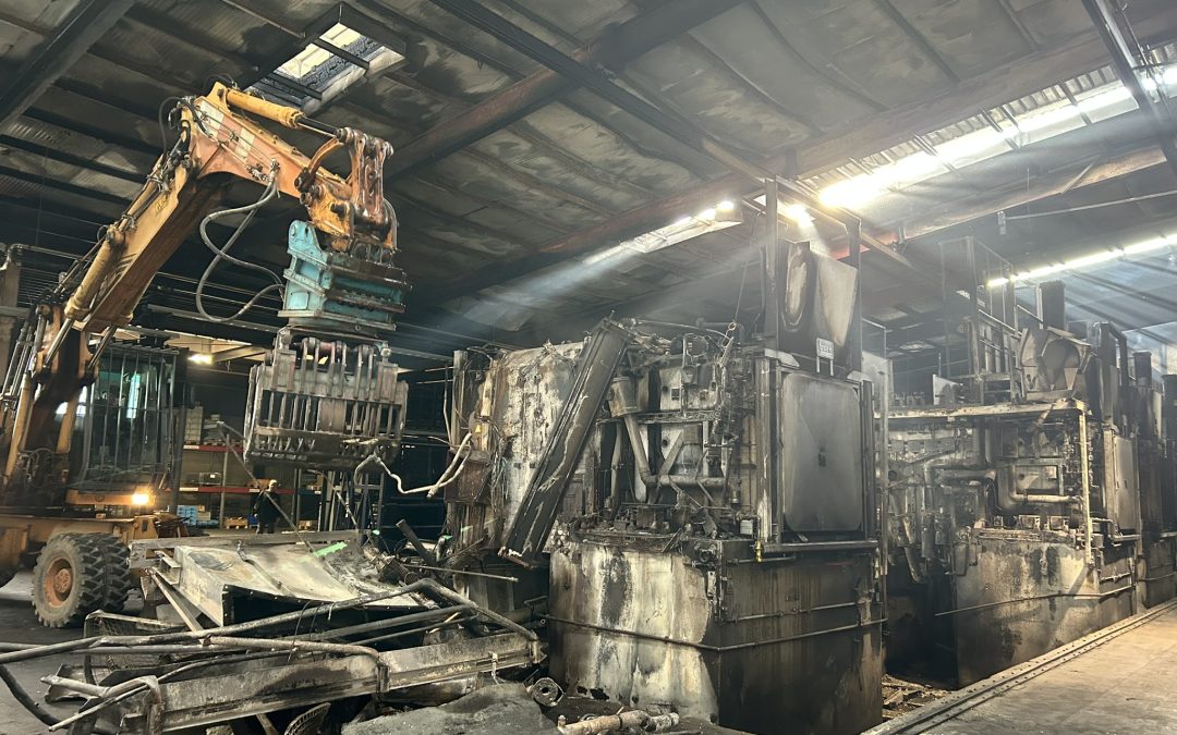 Fire Devastated Heat Treat Rebuilds