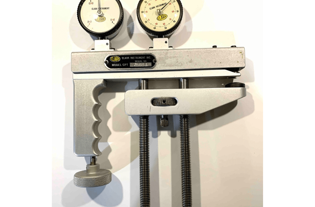Item# L132 Clark CPT Portable Rockwell Tester