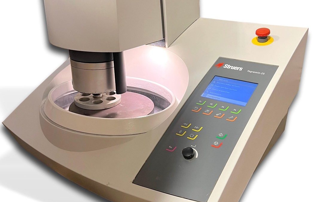 Item# L 163 Struers Tegramin-25 Semi-Auto 10″ Polisher