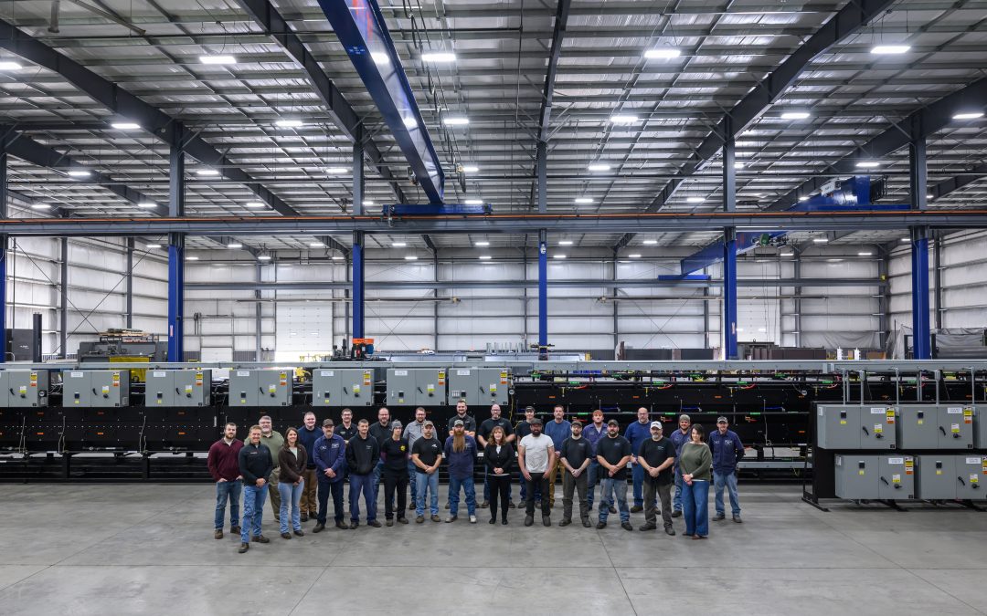 US Manufacturer Commissions New Mesh Belt Furnace Line