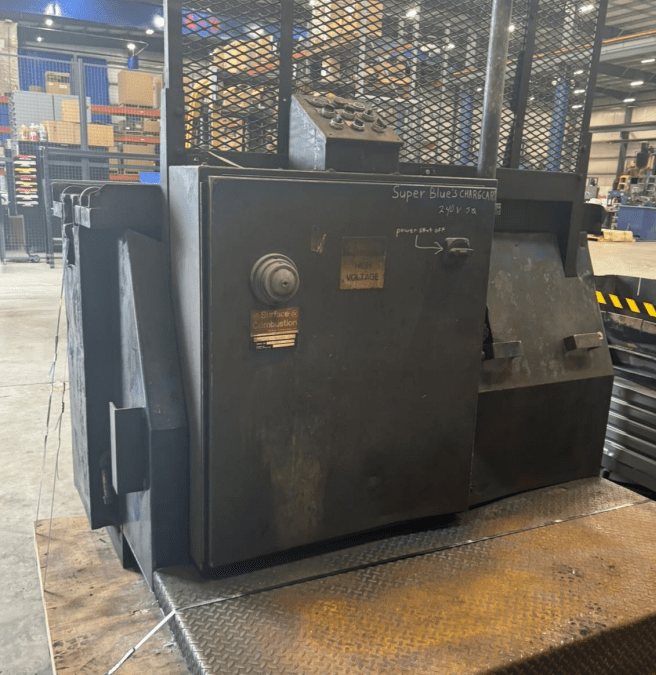 Item# M511 Surface Combustion Charge Car 30″ X 48″ X 30″. Model; Extended Reach, DEDP, Serial Number BC-43099-01.