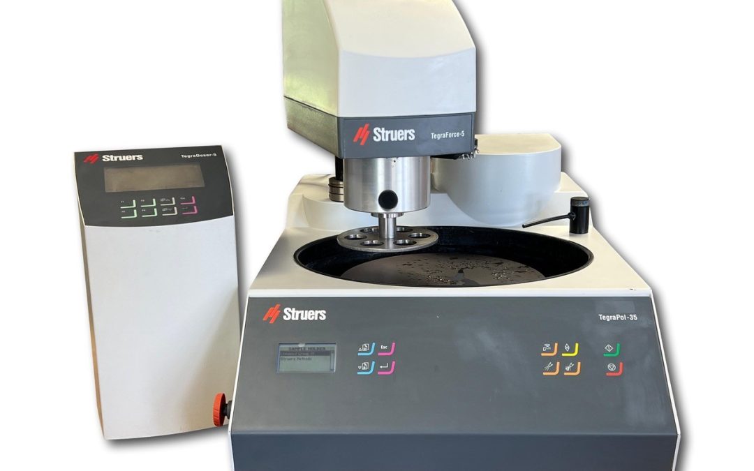 Item# L165 Struers TegraPol-35 Semi-Auto 12” Polisher