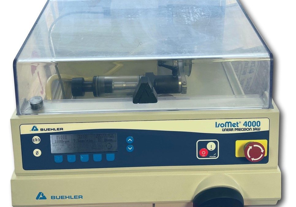 Item# L166 Buehler Isomet-4000 Automatic Precision Saw