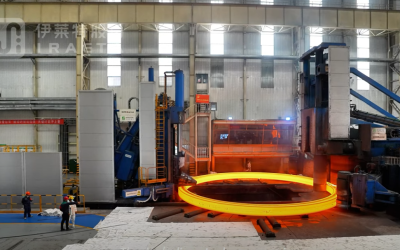 Heat Treating the World’s Largest Forging Ring-48′ Diameter!