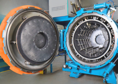 Item# VF 468 1 Bar Quenching Vacuum Furnace-New Condition 24″ X 24″ X 36″