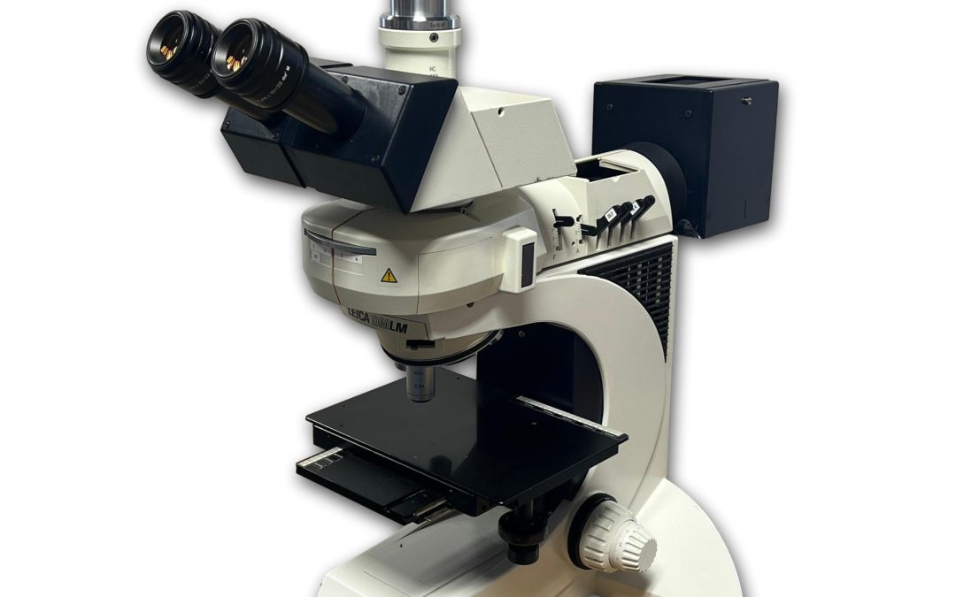 Item# L182 Leica DMLM Upright Materials Microscope 