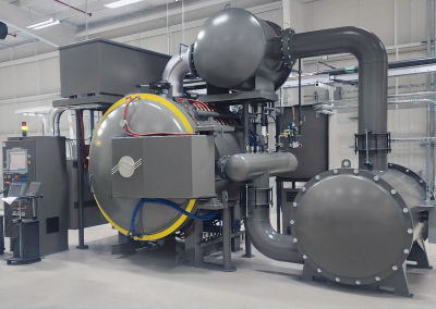 Item# VF474 2 Bar Quenching Vacuum Furnace, 36″ X 30″ High X 60″ Long