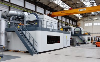 Heat Treater Moves Up “HIP” Installation