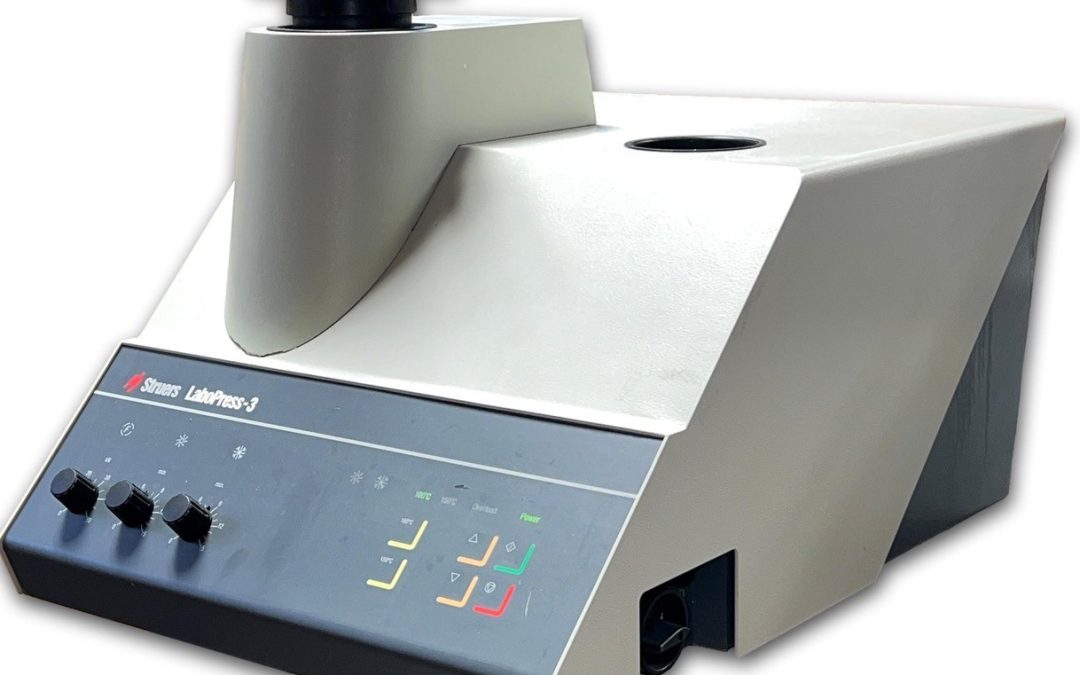 Item# L191 Struers LaboPress-3 Hot Mounting Press 