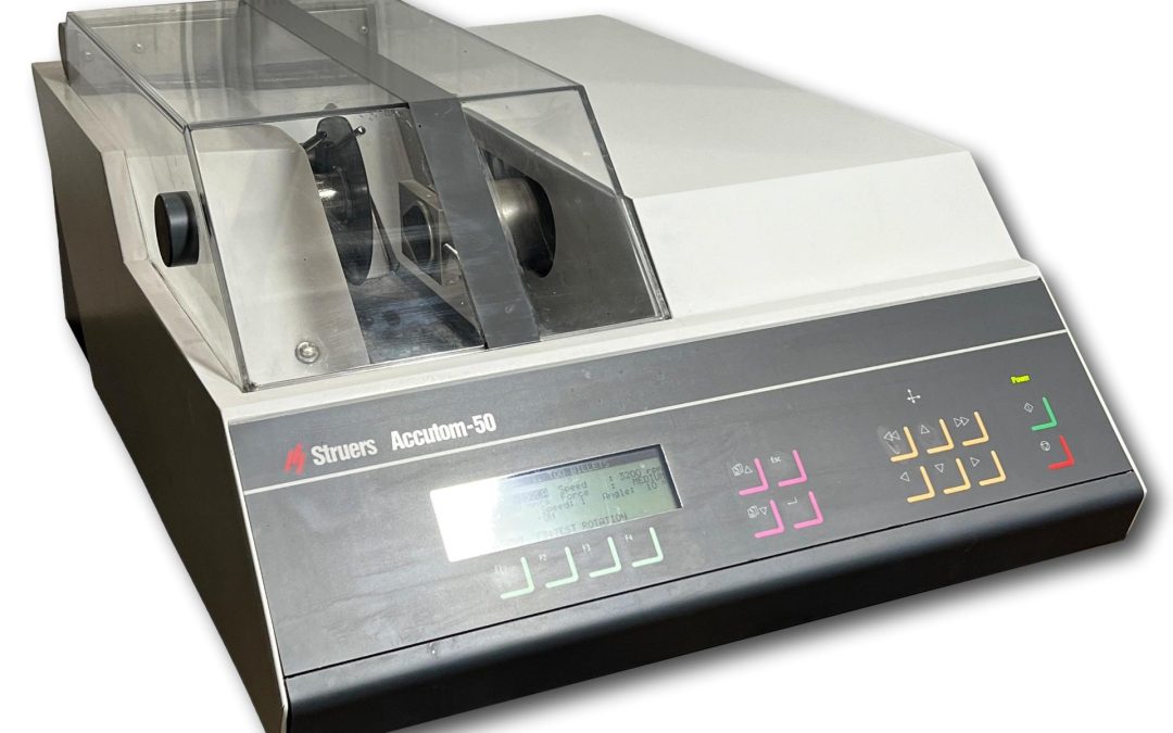 Item# L195 Struers Accutom-50 Precision Saw