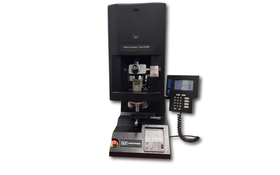Item# L207 Instron Wilson-Wolpert Tukon 2100B Semi-Auto Microhardness Tester