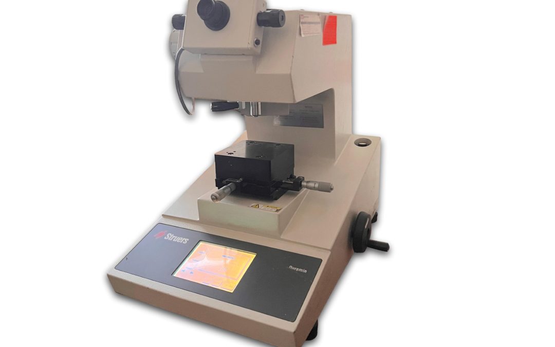 Item# L206 Struers Duramin-2 Semi-Automatic Microhardness Tester