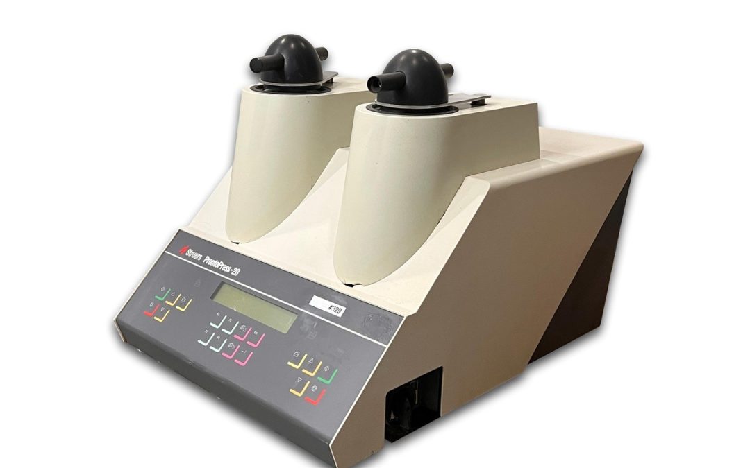 Item# L208 Struers ProntoPress-20 Hot Mounting Press