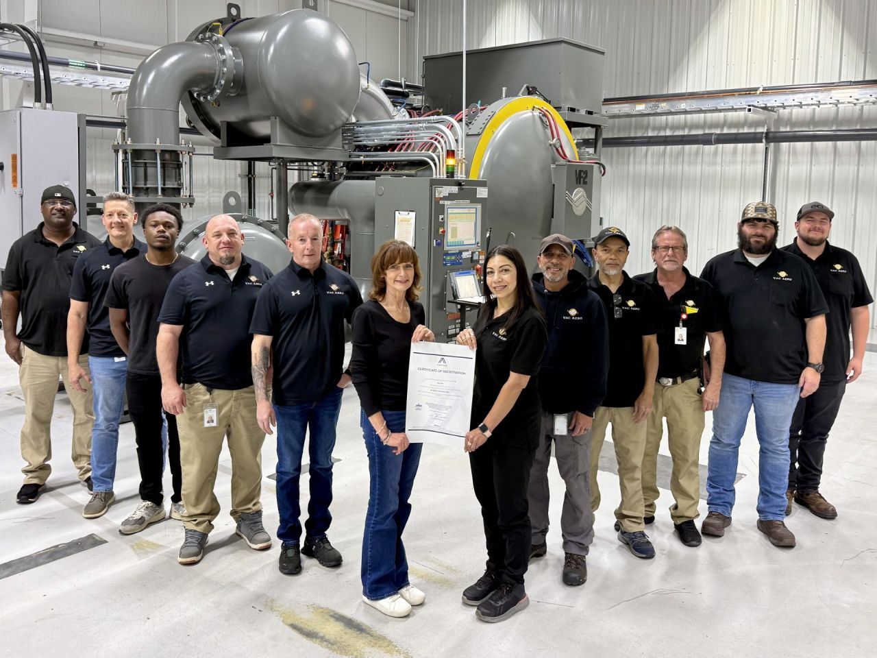 South Carolina Vacuum Heat Treat Facility Achieves AS9100 Certification