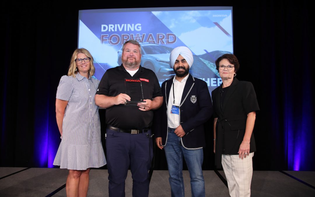 “Alloy” Supplier Wins Honda “New Supplier Award”